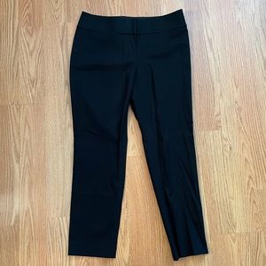 Ann Taylor LOFT Julie Skinny Dress Pants 8 Black